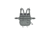 Viktos Taculus MX Chest Rig, Greyman, 10x10 inch, 2102306