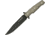 Viper Fate Stiletto Style Fixed, Black Blade, Tan Handle V4005BKCV