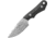 Viper Handy Fixed Blade Knife by Fabrizio Silvestrelli, 4.5in, CMP MagnaCut, Stonewashed Blade, Black G10 Handle, VT4040GG