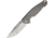 Viper Katla Linerlock Folding Knife, Gray textured titanium handle, V5982TI3D
