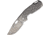 Viper Odino Framelock Folding Knife, Gray stonewash finish titanium handle, VA5918DSW