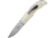 Viper Quality Feather Folding Knife, 3.25in, Bohler N690, Satin Blade, Natural Resin Handle w/ Jay Feather Handle Insert, V5500IN-GH