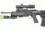 Viridian V300 Powered Zoom Green LED Flashlight,250 Yard Range w/3 Mounts and Pressure Switch 980-0001