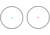 Viridian Weapon Technologies EON Reflex Red Dot Sight, 1x20mm, 2 Green/Red Dot MOA, Black, 981-0114
