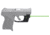 Viridian Weapon Technologies Essential Laser Sight, Green, Ruger LCP II, Trigger Guard, 1 x 1/3N Lithium Battery, Black, 912-0022