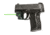Viridian Weapon Technologies Essential Laser Sight, Green, Sig Sauer P365, Trigger Guard, 1 x 1/3N Lithium Battery, Black, 912-0030