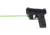 Viridian Weapon Technologies Essential Laser Sight, Green, Springfield Hellcat, Trigger Guard, 1 x 1/3N Lithium Battery, Black, 912-0029