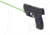 Viridian Weapon Technologies Essential Laser Sight, Green, Springfield Hellcat, Trigger Guard, 1 x 1/3N Lithium Battery, Black, 912-0029