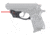 Viridian Weapon Technologies Essential Red Laser Sight for Bersa Thunder 380, Non-ECR, Retail Box, Black, NSN N, 912-0006