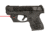 Viridian Weapon Technologies E Series, Red Laser, Mossberg MC1Sc, Black, 912-0020