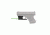 Viridian Weapon Technologies Reactor 5 Gen2 ECR Green Laser With IWB Holster For Glock 19/23/26/27
