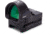 Viridian Weapon Technologies RFX-35 1x22mm Micro Green Dot Sight, RMR Mounting Pattern, Black, Small, 981-0022