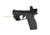 Viridian Weapon Technologies E-Series Green Laser Sight, Smith &amp; Wesson Bodyguard 2.0, Black, 912-0101