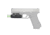Viridian Weapon Technologies XLT Gen3 Universal Rail Mount Tactical Light Green LED