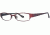 Visions 195 Eyeglass Frames - Frame Burgundy/ Black, Size 51/16mm VIVISION19502