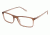 Visions 228 Single Vision Prescription Eyeglasses - Frame BROWN, Size 52/16mm VIVISION22802