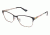 Visions 233 Eyeglass Frames - Frame MATTE BLACK/GLD, Size 53/15mm VIVISION23301
