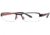 Visions 178 Eyeglass Frames - Frame Black/Red, Size 50/18mm VIVISION17801