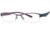 Visions 181 Eyeglass Frames - Frame Blue/Blue, Size 51/17mm VIVISION18102