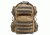 Vism 2911 Series Tactical Backpack with Ballistic Soft Panel-Rectangle Cut 10in X12in, Tan U Gry Trim BSCBTU2911-A