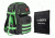 Vism 2911 Series Tactical Backpack with Ballistic Soft Panel-Rectangle Cut 10in X12in, Zombie Green BSCBZ2911-A