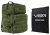 Vism 2974 Series Assault Backpack with Ballistic Soft Panel-Rectangle Cut 11in X14in, Green BSCBAG2974-A