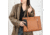 VISM BW1218 PU Leather Purse, Brown, BW1218BR