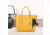 VISM BW6850 PU Leather Purse, Yellow, BW6850Y