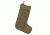 Vism By Ncstar Tactical Christmas Stocking, Tan CNSTKG2987T