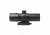 VISM CBT Series 3.5X40 Prismatic Scope/Built In Red Laser/Blue Ill./Mil Dot/Green Lens, BLACK VCBTREM3540G