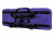VISM Double Carbine Case 36in., Purple CVDC2946PR-36