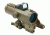 VISM ECO Prismatic Scope 4X Scope/Laser &amp; NAV LED/Green Micro Dot, Tan VECO434QRTG