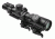 Vism Evolution 1.1-4X24 Scope/ Dot Plex/ And Vism Vmsprb Mount Combo, BLACK VEVOFD11424G/SPR