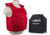 VISM Expert Plate Carrier Vest w/Two 10X12 LVL IIIA Shooters Cut Soft Ballistic Panels, Med - 2XL, Red, BSCVPCVX2963R-A