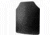 VISM LVL IIIA UHMWPE Hard Ballistic Plate, 11X14, Curved Shooters Cut, Black, BUDC1114