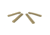 VISM Molle Long 6in Thumb Snap Straps, 4 Pack, Tan CVMSL3011T