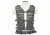 VISM MOLLE/PALS Hydration Ready Tactical Vest, Urban Gray, 12.5in. W x 3in. H x 15.5in. D 196640