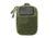 VISM Molle Utility Pouch With U.S. Patch, Green, CVAP3006G