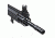 VISM Pro Series Top Mounted Deployable Front Sight, Black, VMARFLF