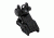 VISM Pro Series Top Mounted Deployable Rear Sight, Black, VMARFLR
