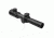 VISM Safari Series 1.1, 4X24 Rifle Scope/Red And Green Illum./Cross Plex Reticle, Green Lens, Black VSAFS11424G