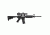 VISM Safari Series 1.1, 4X24 Rifle Scope/Red And Green Illum./Cross Plex Reticle, Green Lens, Black VSAFS11424G