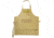 VISM Tactical Apron, Buckle/Snap, PVC, Tan CAPR2936T