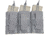 VISM Triple AR/Pistol Mag Pouch, Urban Gray, CVAR3MP3038U