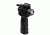 VISM Vertical Grip w/ Built In LED Flashlight &amp; Red Laser VAQVGFLR