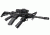 VISM Vertical Grip w/Strobe Flashlight &amp; Red Laser - Gen2, 200 Lumens VAQVGFLRV2