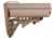 Vltor Improved Modular Stock, Mil-Spec, Standard, Tan, AIBMST
