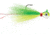 VMC Bucktail Jig, Green Fire UV, 1/32oz, BKJ132-GFU