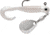 VMC Curl Tail Spin Jig, Pearl White, 1/8oz, CTSJ18PRLW