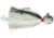 VMC Hot Skirt Glow Jig, Crappie Minnow, 1/16oz, HSG116-CRPM